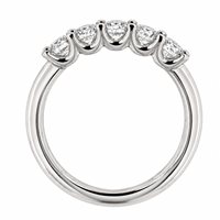 Anello Fanton Gioielli Donna FEDINE DIAMANTI in Oro bianco Diamante 0.85 Ct ANOR-300-52 - ANOR-300-52